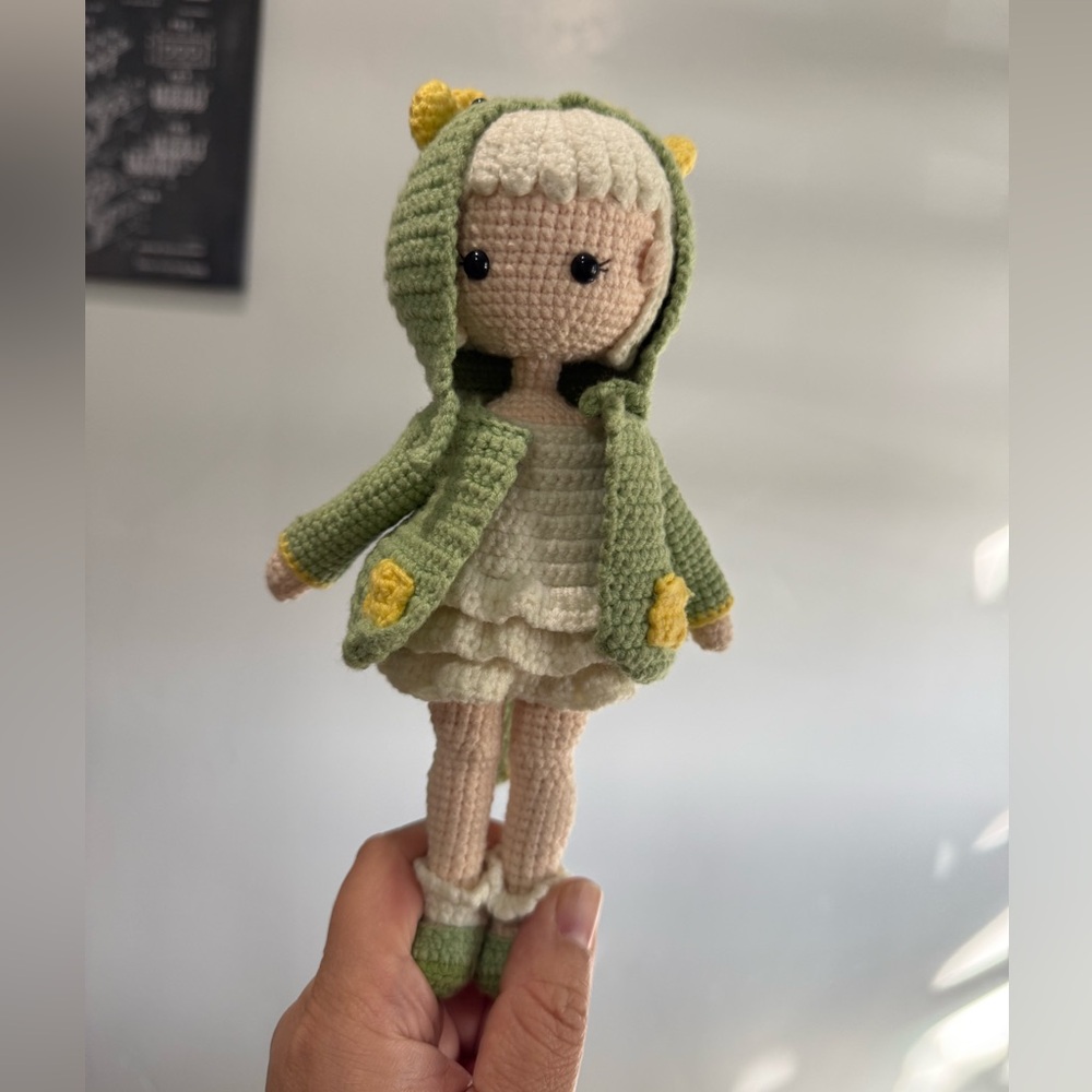🧶handmade crochet Dragon Girl